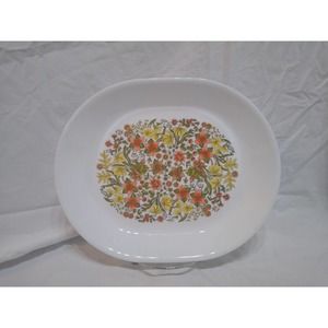 Corelle indian summer print serving platter